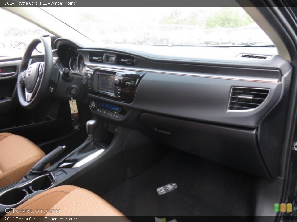 Amber Interior Dashboard for the 2014 Toyota Corolla LE #88560722