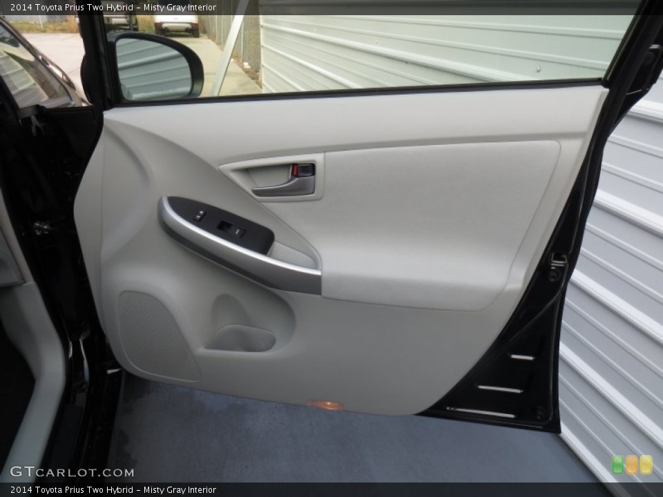 Misty Gray Interior Door Panel for the 2014 Toyota Prius Two Hybrid #88565834