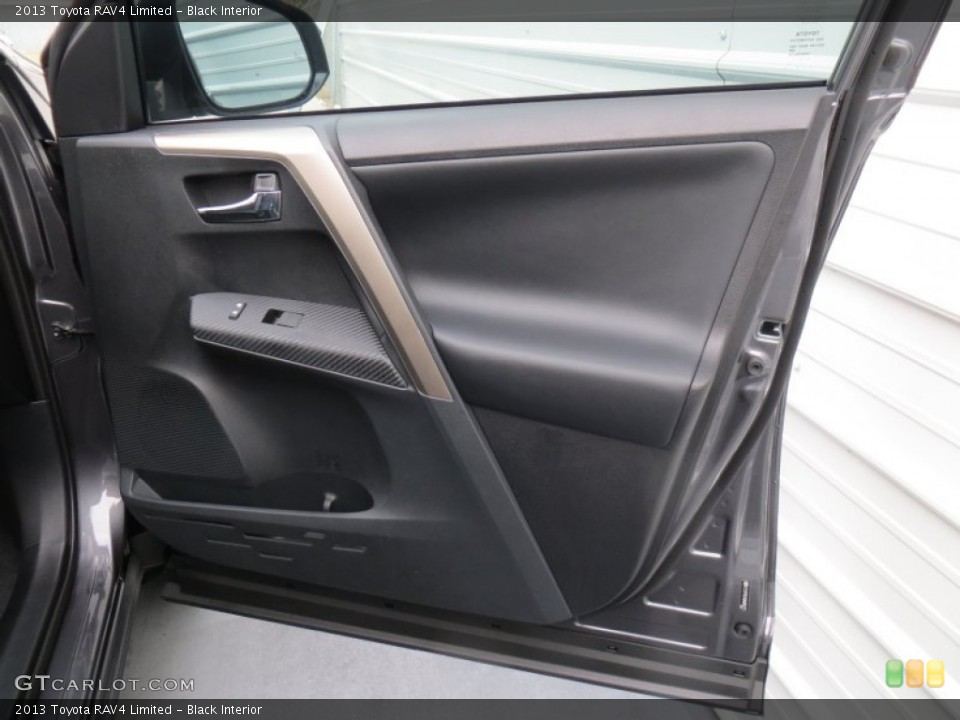 Black Interior Door Panel for the 2013 Toyota RAV4 Limited #88567136