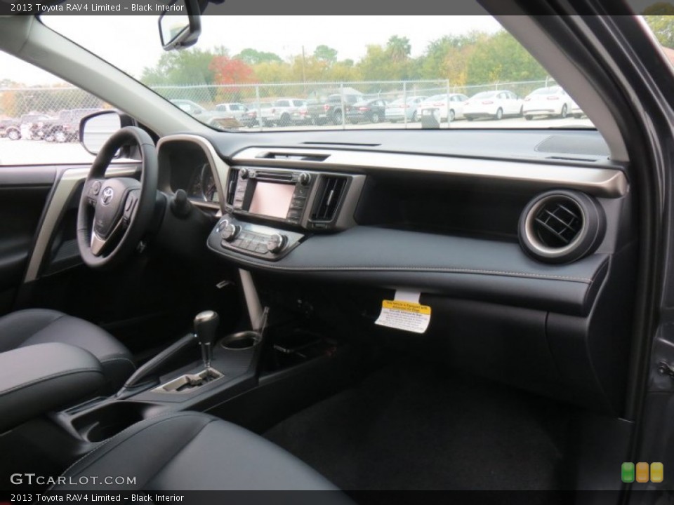 Black Interior Dashboard for the 2013 Toyota RAV4 Limited #88567160