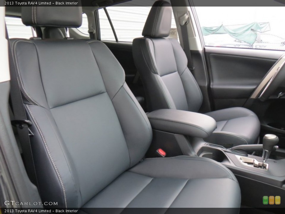 Black Interior Front Seat for the 2013 Toyota RAV4 Limited #88567172