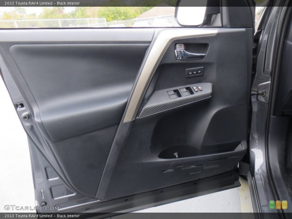Black Interior Door Panel for the 2013 Toyota RAV4 Limited #88567281