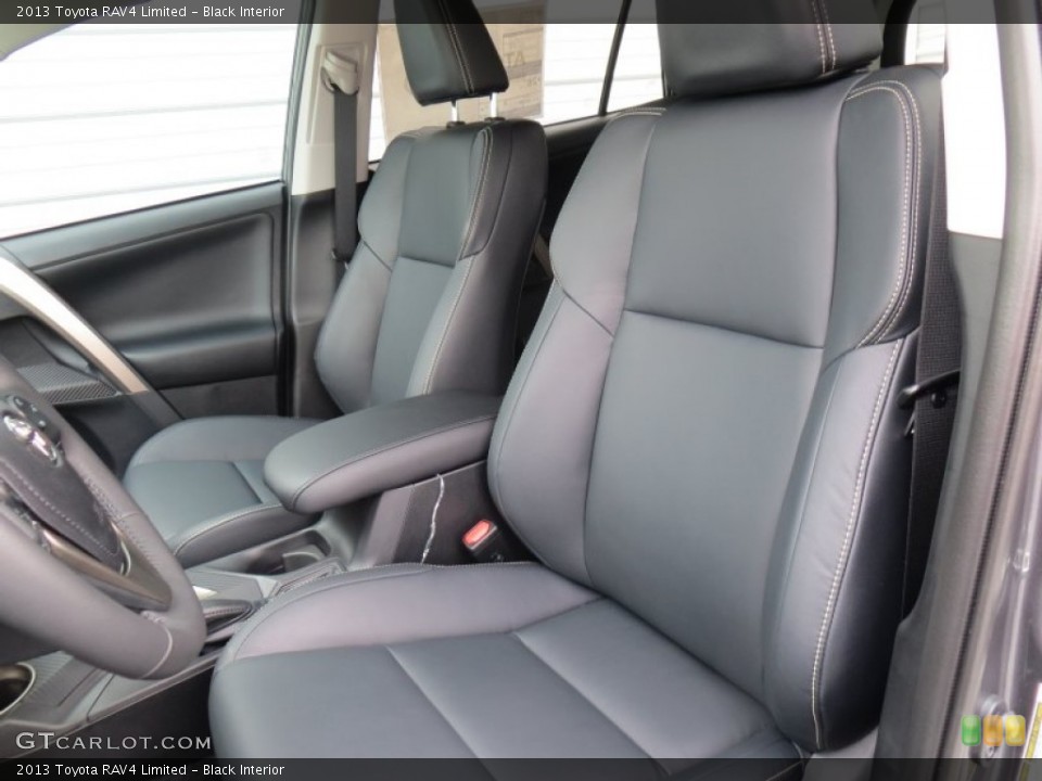Black Interior Front Seat for the 2013 Toyota RAV4 Limited #88567334
