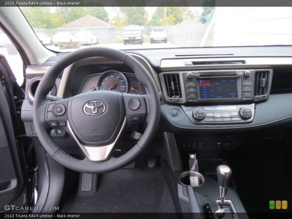 Black Interior Dashboard for the 2013 Toyota RAV4 Limited #88567394
