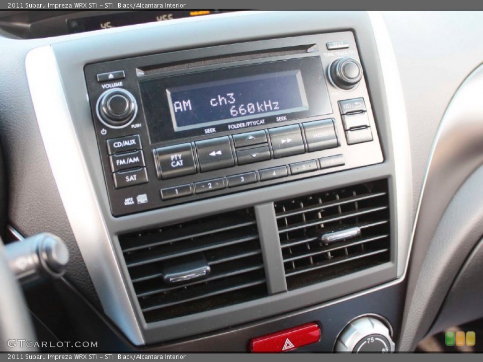 STI  Black/Alcantara Interior Controls for the 2011 Subaru Impreza WRX STi #88568549