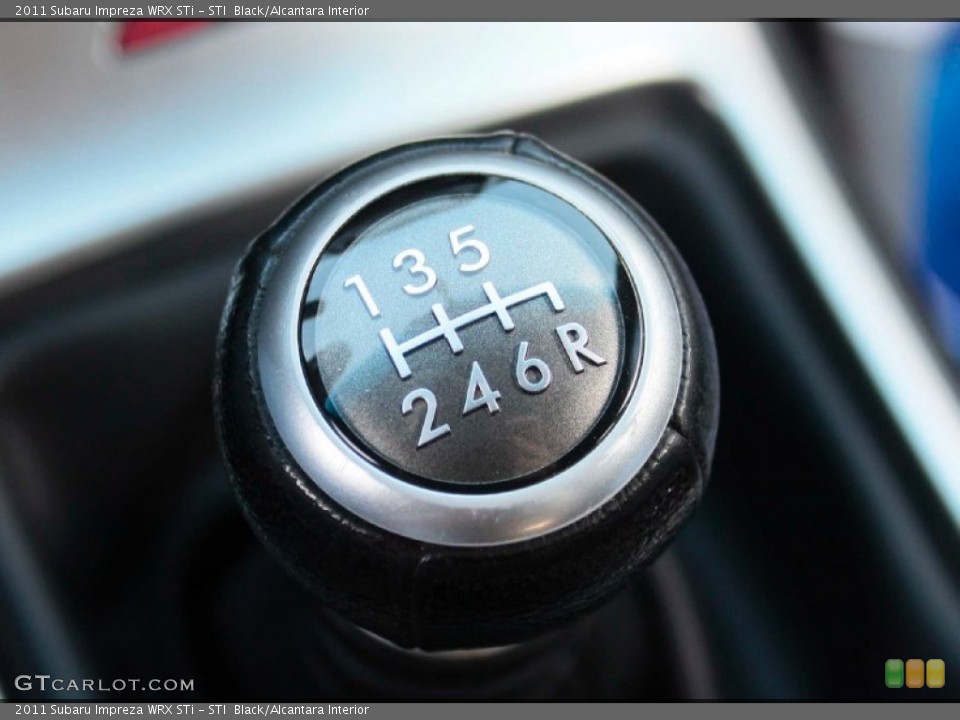 STI  Black/Alcantara Interior Transmission for the 2011 Subaru Impreza WRX STi #88568585