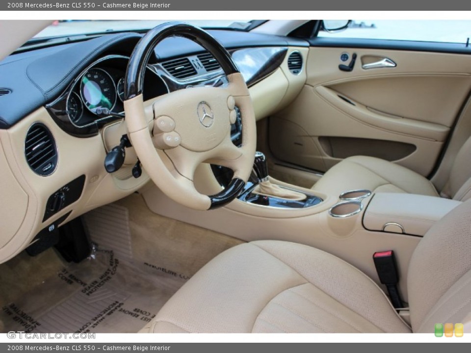 Cashmere Beige Interior Photo for the 2008 Mercedes-Benz CLS 550 #88570871