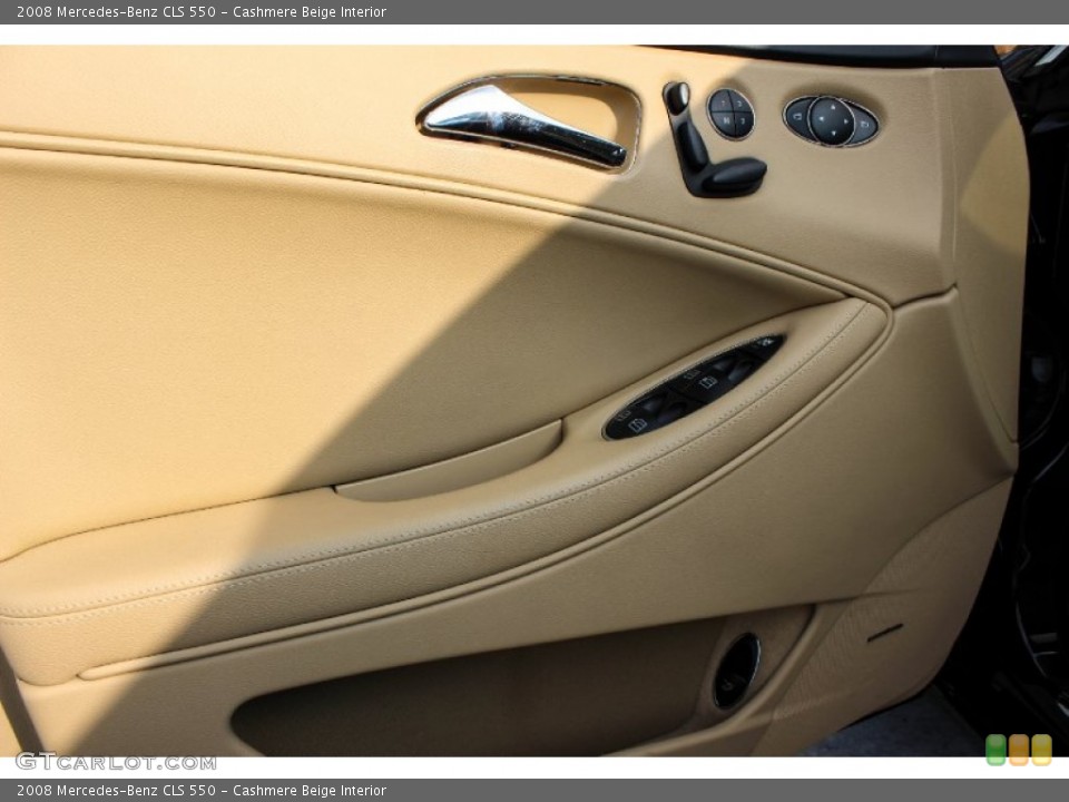 Cashmere Beige Interior Door Panel for the 2008 Mercedes-Benz CLS 550 #88570886