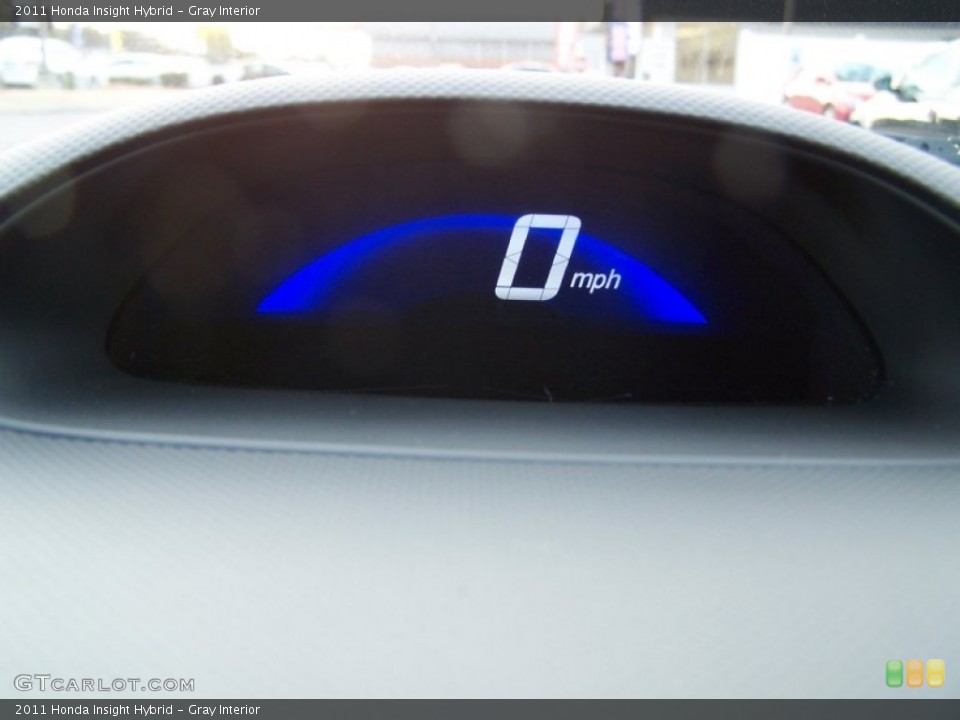 Gray Interior Gauges for the 2011 Honda Insight Hybrid #88576295