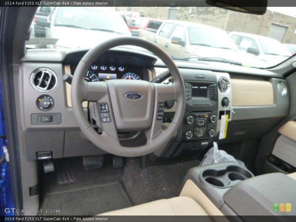 Pale Adobe Interior Dashboard for the 2014 Ford F150 XLT SuperCab 4x4 #88578481