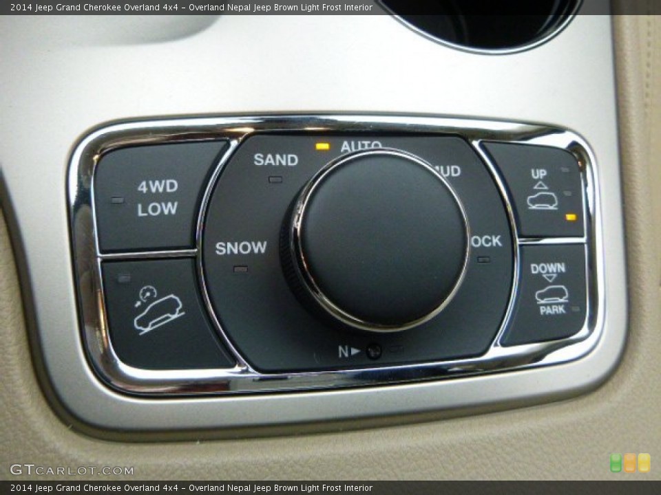 Overland Nepal Jeep Brown Light Frost Interior Controls for the 2014 Jeep Grand Cherokee Overland 4x4 #88578535