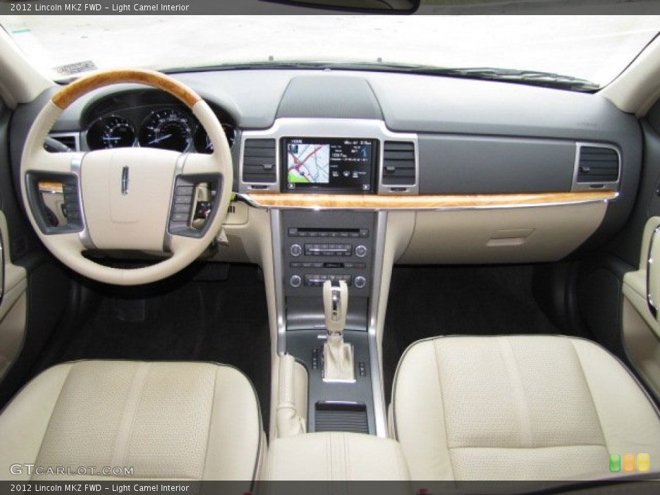 Light Camel Interior Dashboard for the 2012 Lincoln MKZ FWD #88584454