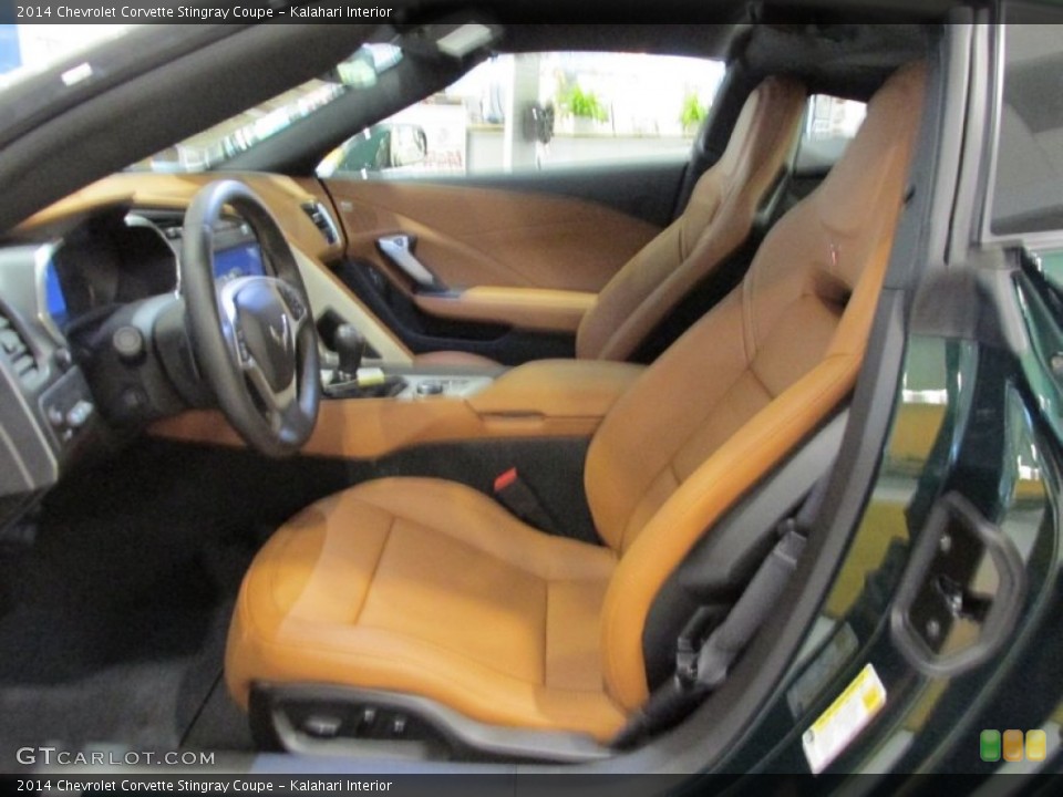 Kalahari Interior Photo for the 2014 Chevrolet Corvette Stingray Coupe #88587928