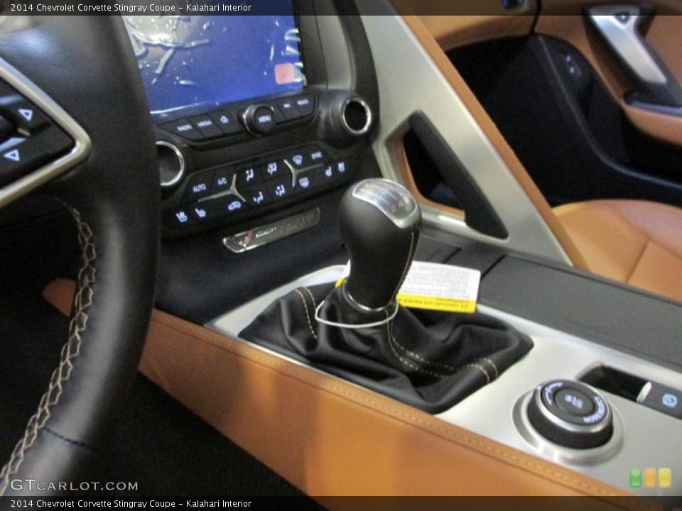 Kalahari Interior Transmission for the 2014 Chevrolet Corvette Stingray Coupe #88587977