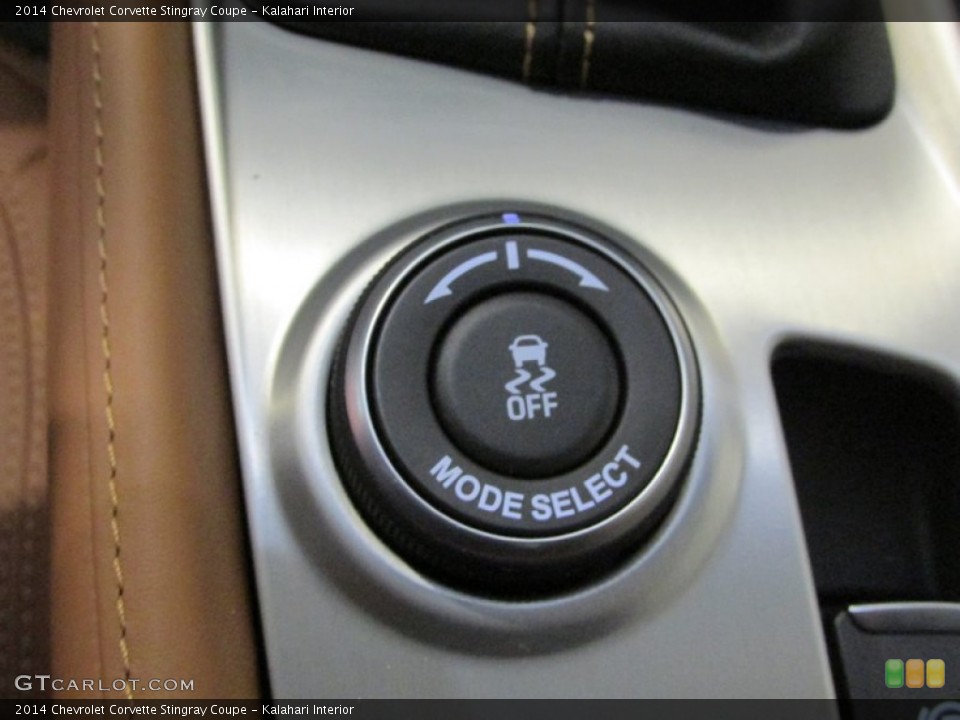 Kalahari Interior Controls for the 2014 Chevrolet Corvette Stingray Coupe #88588078