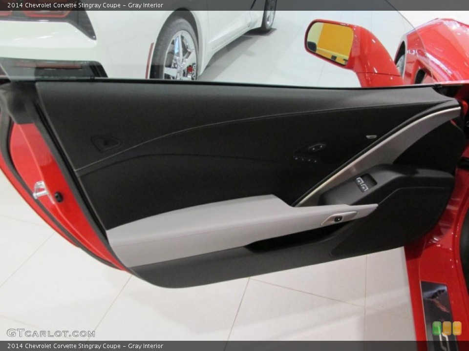 Gray Interior Door Panel for the 2014 Chevrolet Corvette Stingray Coupe #88588429