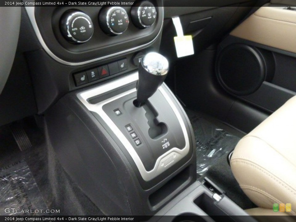Dark Slate Gray/Light Pebble Interior Transmission for the 2014 Jeep Compass Limited 4x4 #88591047