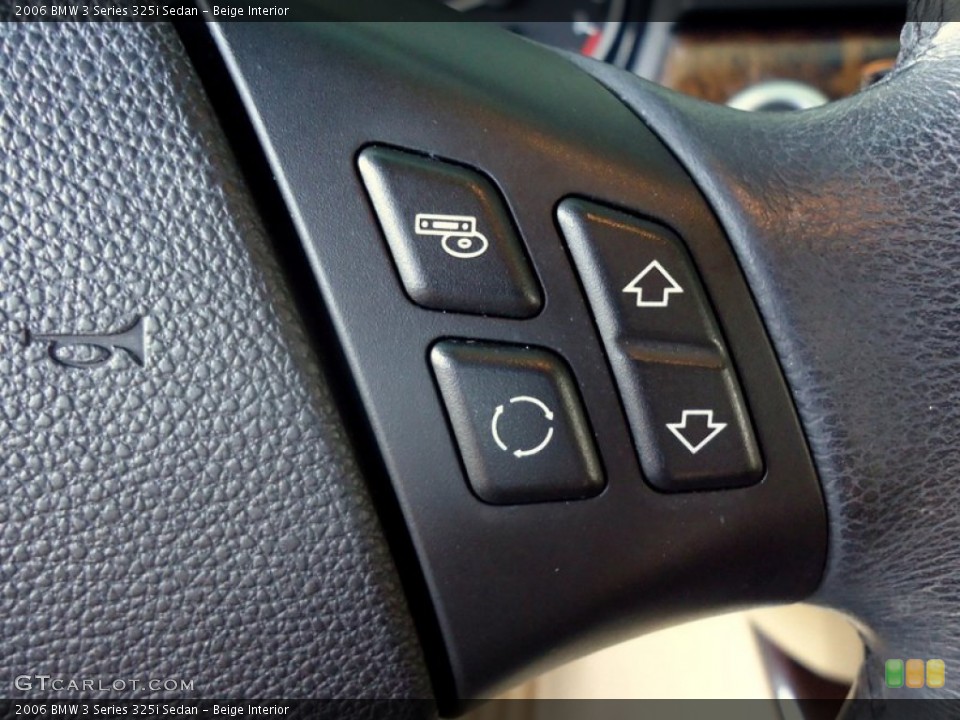 Beige Interior Controls for the 2006 BMW 3 Series 325i Sedan #88591135