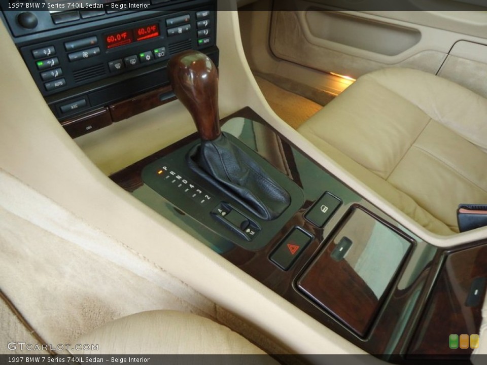 Beige Interior Transmission for the 1997 BMW 7 Series 740iL Sedan #88600129