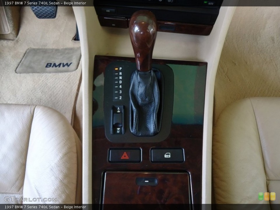 Beige Interior Transmission for the 1997 BMW 7 Series 740iL Sedan #88600778
