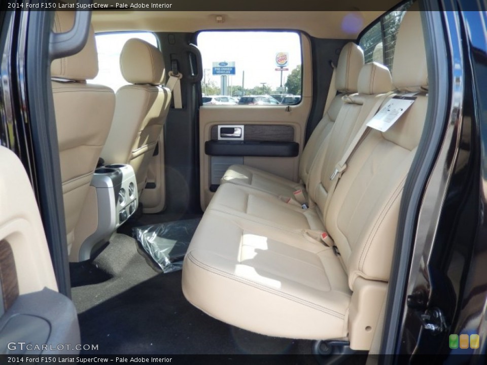 Pale Adobe Interior Rear Seat for the 2014 Ford F150 Lariat SuperCrew #88601416