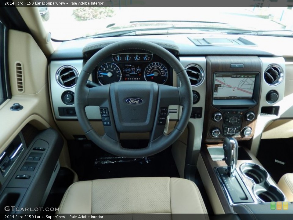 Pale Adobe Interior Dashboard for the 2014 Ford F150 Lariat SuperCrew #88601467