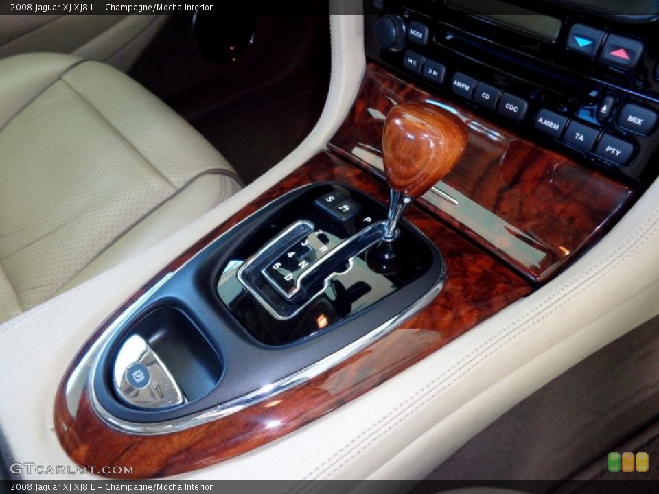 Champagne/Mocha Interior Transmission for the 2008 Jaguar XJ XJ8 L #88608541
