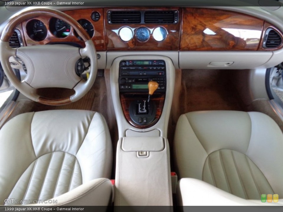 Oatmeal Interior Dashboard for the 1999 Jaguar XK XK8 Coupe #88612951