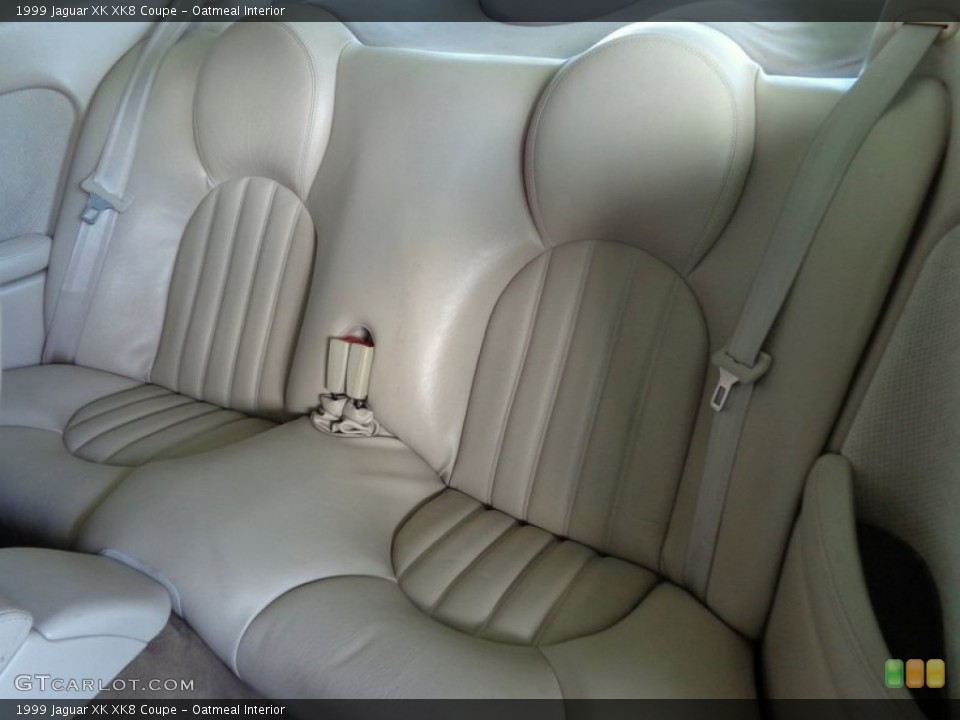 Oatmeal Interior Rear Seat for the 1999 Jaguar XK XK8 Coupe #88613008