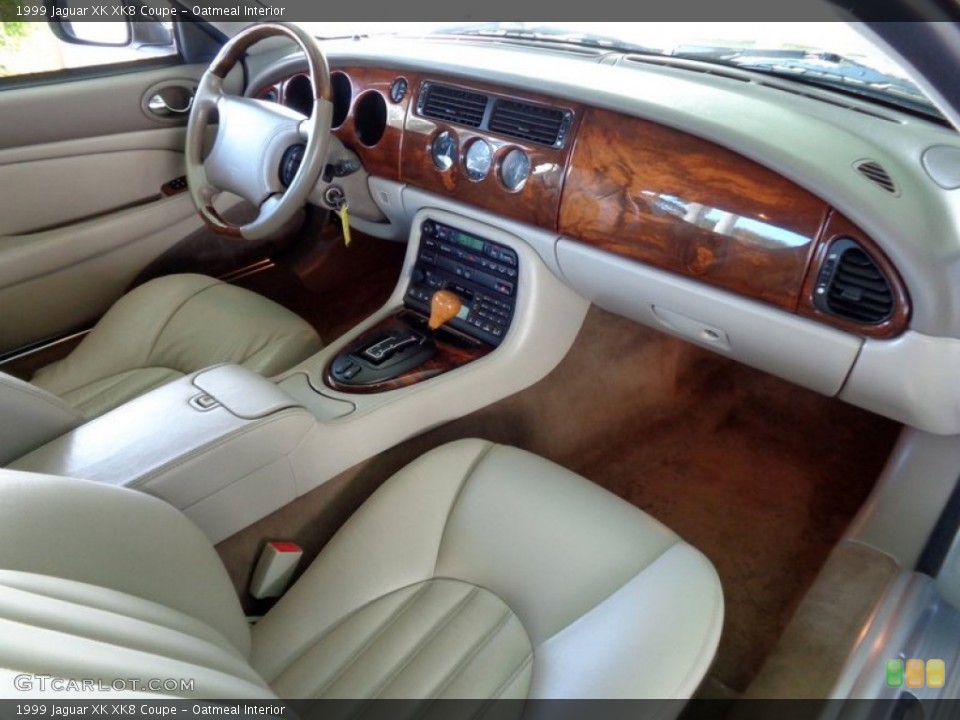 Oatmeal Interior Dashboard for the 1999 Jaguar XK XK8 Coupe #88613479