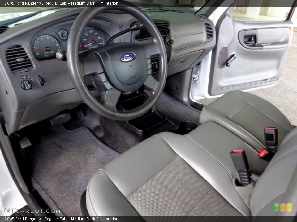 Medium Dark Flint 2005 Ford Ranger Interiors