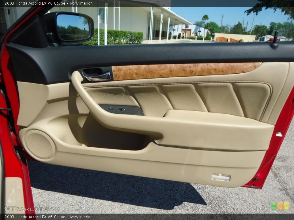 Ivory Interior Door Panel for the 2003 Honda Accord EX V6 Coupe #88617028