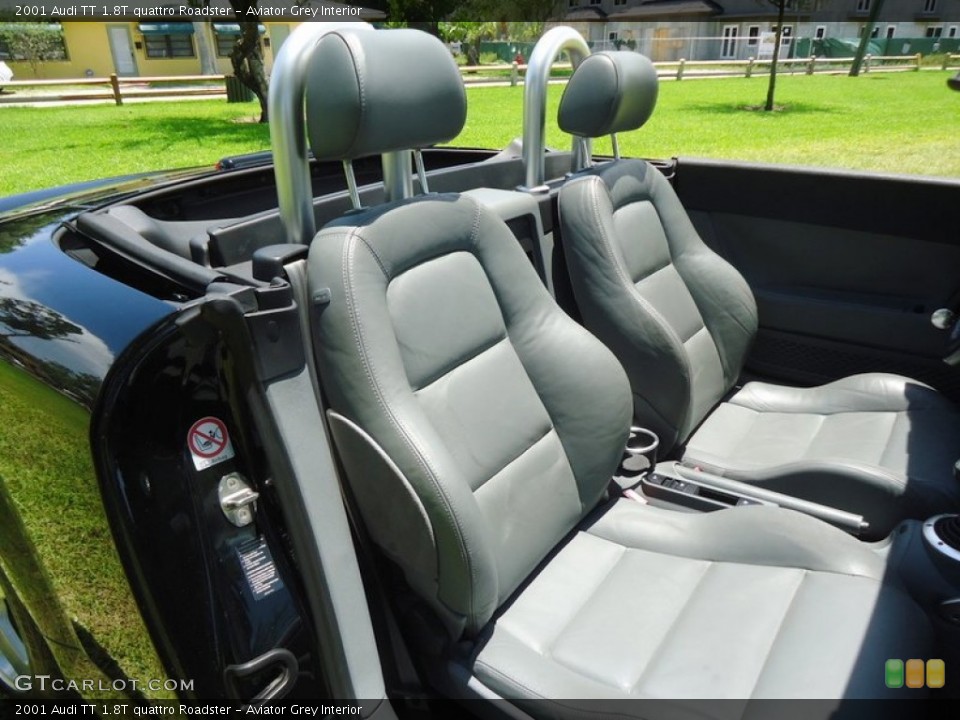 Aviator Grey Interior Front Seat for the 2001 Audi TT 1.8T quattro Roadster #88617481
