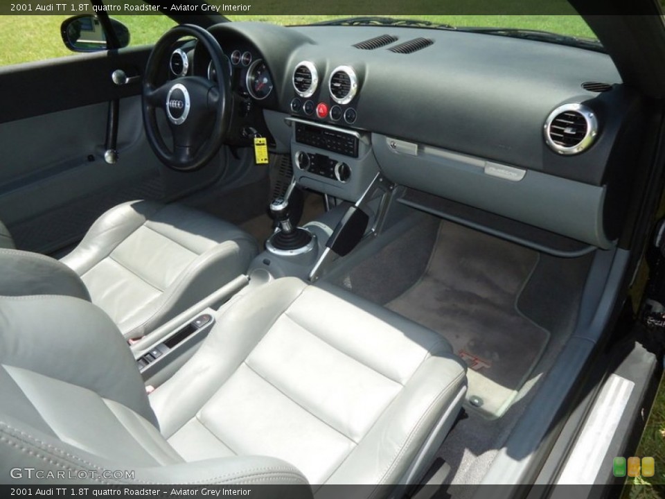 Aviator Grey Interior Dashboard for the 2001 Audi TT 1.8T quattro Roadster #88617622