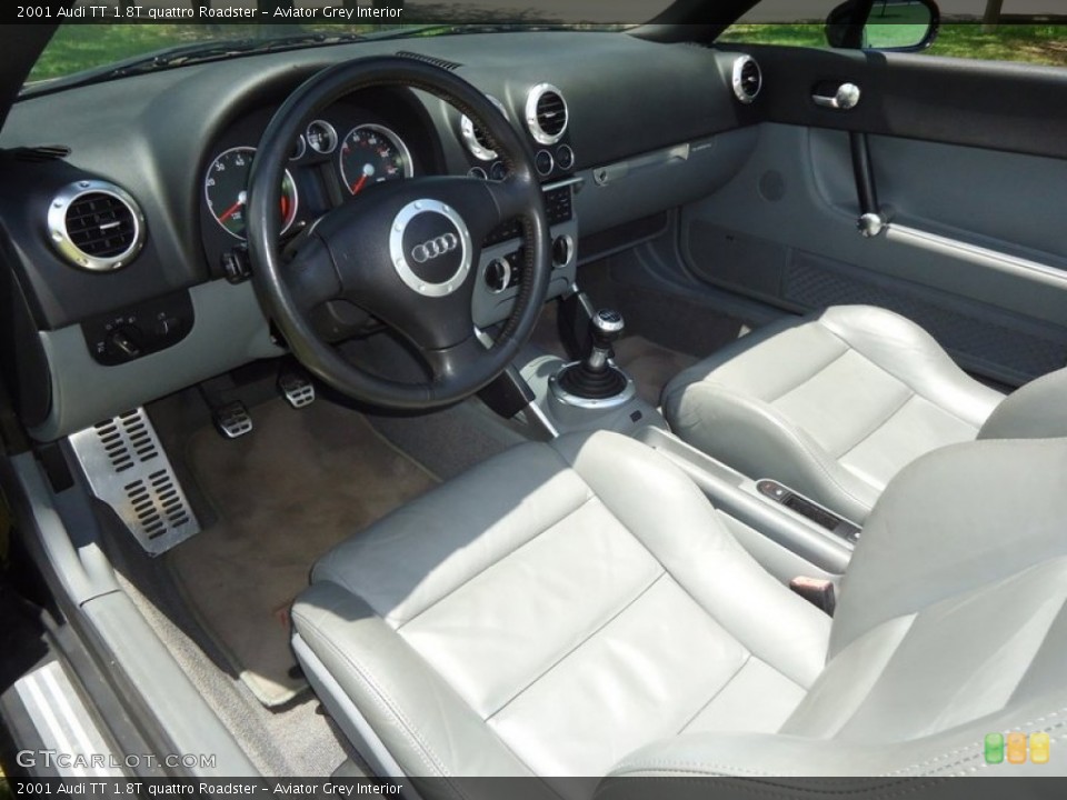 Aviator Grey Interior Photo for the 2001 Audi TT 1.8T quattro Roadster #88617679