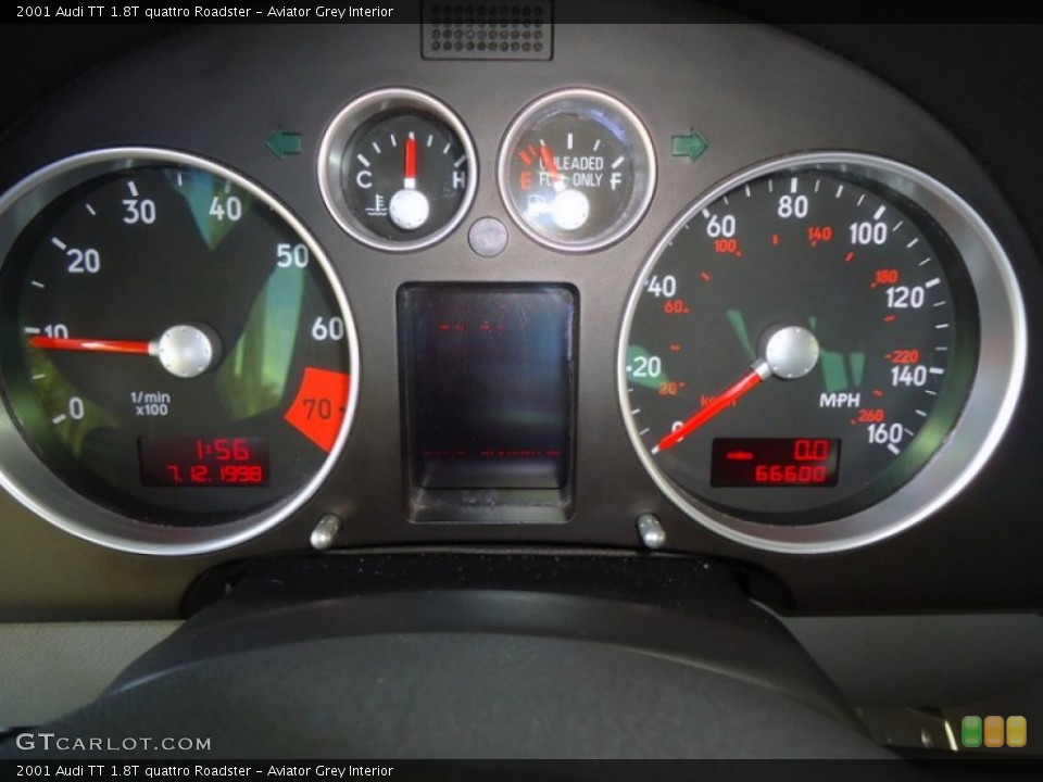 Aviator Grey Interior Gauges for the 2001 Audi TT 1.8T quattro Roadster #88617967