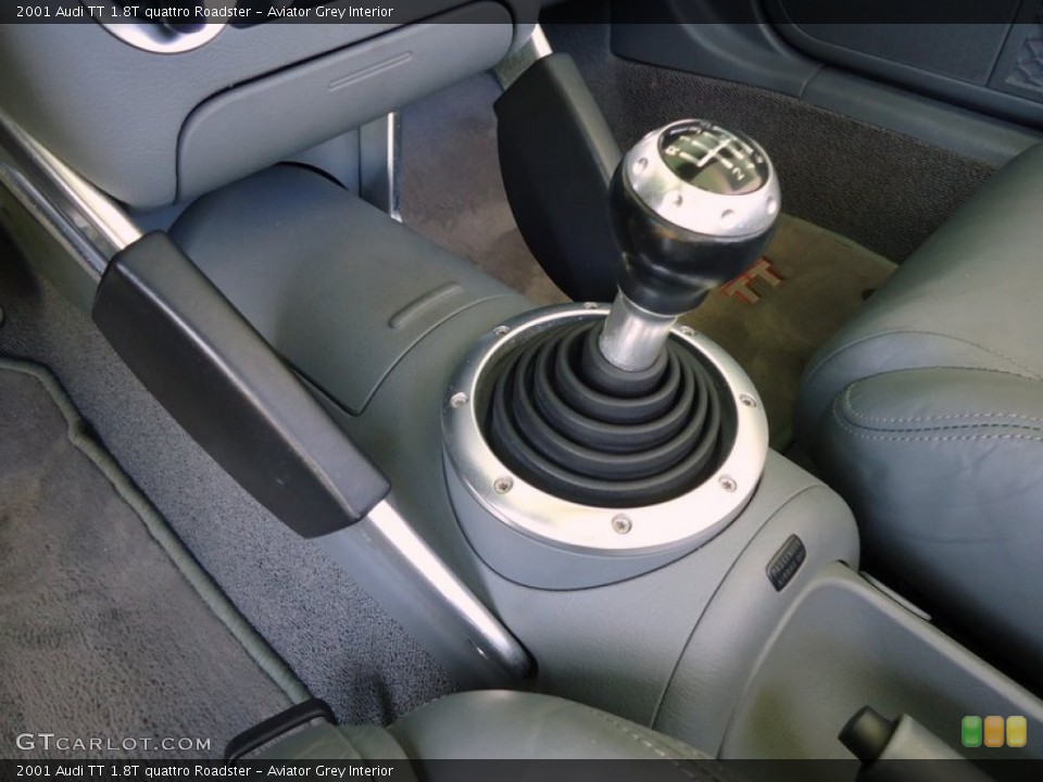 Aviator Grey Interior Transmission for the 2001 Audi TT 1.8T quattro Roadster #88618129