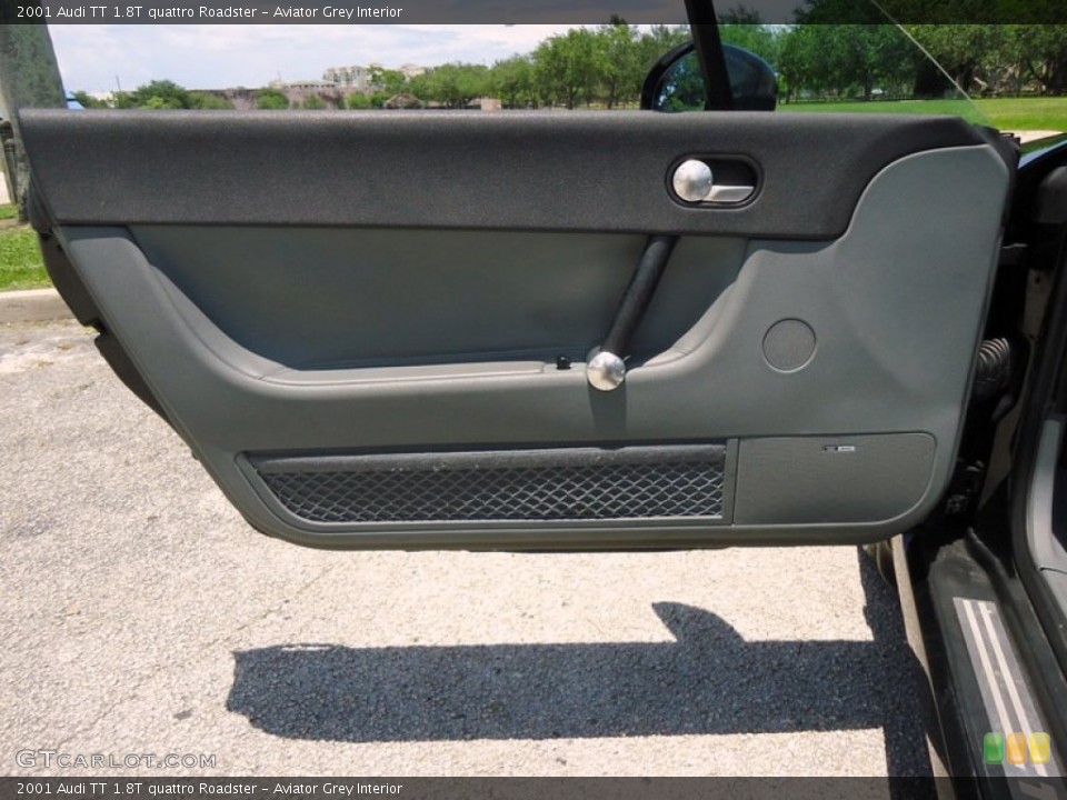 Aviator Grey Interior Door Panel for the 2001 Audi TT 1.8T quattro Roadster #88618198