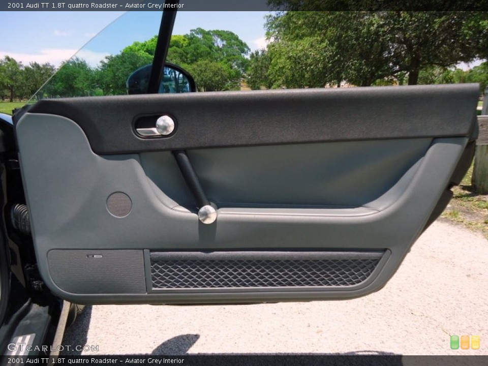 Aviator Grey Interior Door Panel for the 2001 Audi TT 1.8T quattro Roadster #88618213