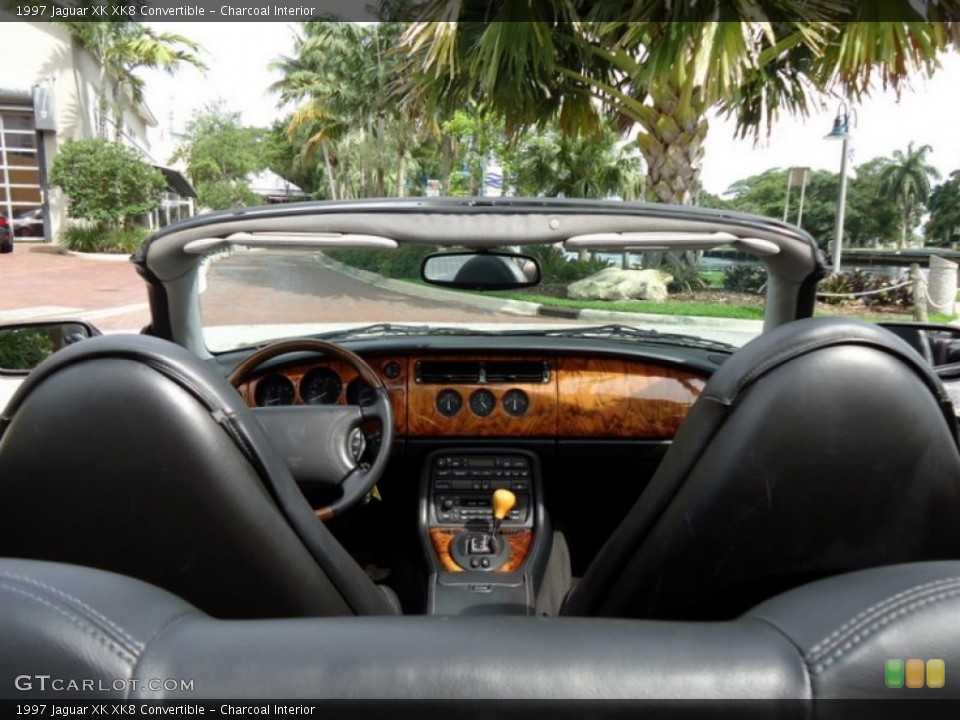 Charcoal Interior Dashboard for the 1997 Jaguar XK XK8 Convertible #88618687