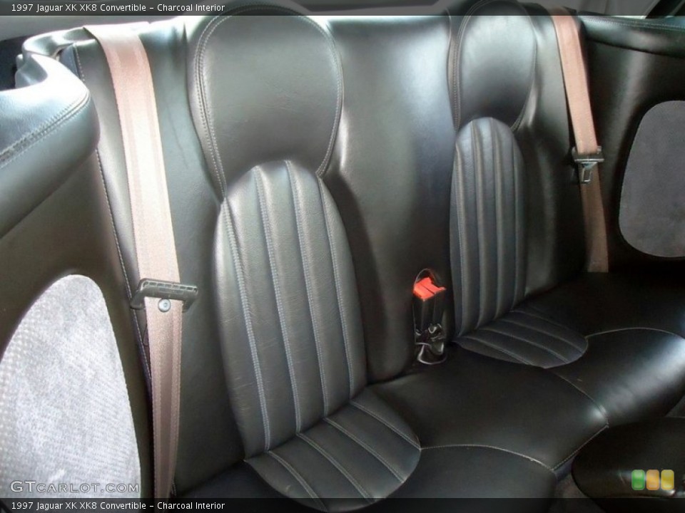 Charcoal Interior Rear Seat for the 1997 Jaguar XK XK8 Convertible #88618717