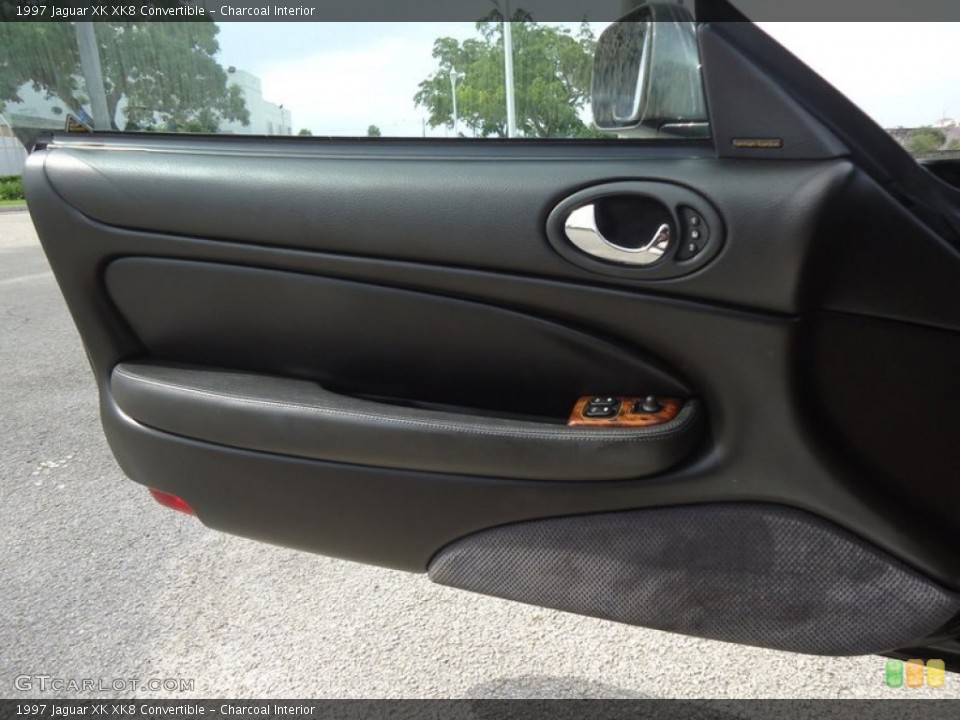 Charcoal Interior Door Panel for the 1997 Jaguar XK XK8 Convertible #88619215