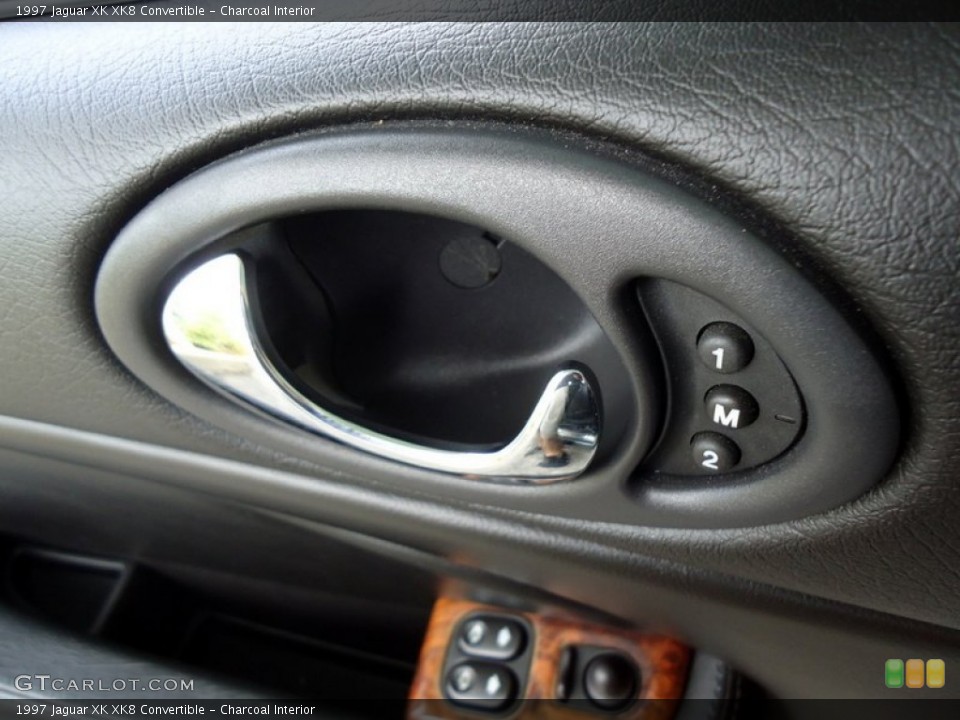 Charcoal Interior Controls for the 1997 Jaguar XK XK8 Convertible #88619359