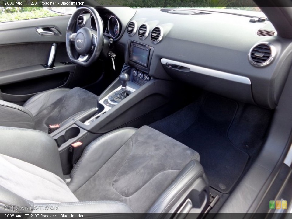 Black Interior Dashboard for the 2008 Audi TT 2.0T Roadster #88619611