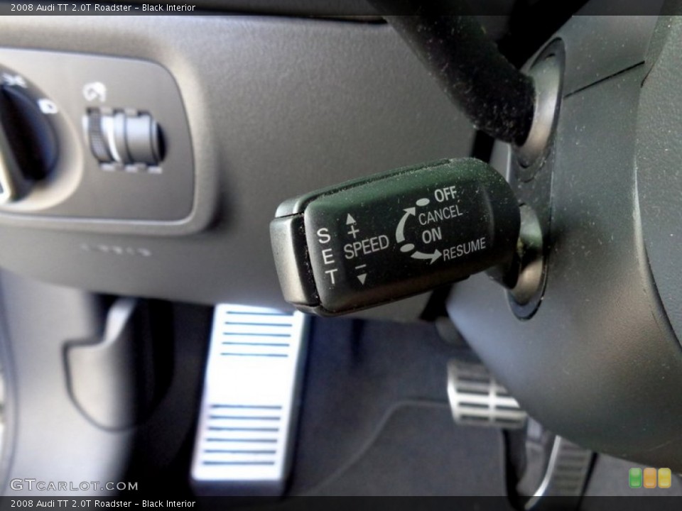 Black Interior Controls for the 2008 Audi TT 2.0T Roadster #88620251