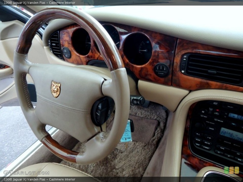 Cashmere Interior Steering Wheel for the 1998 Jaguar XJ Vanden Plas #88621537