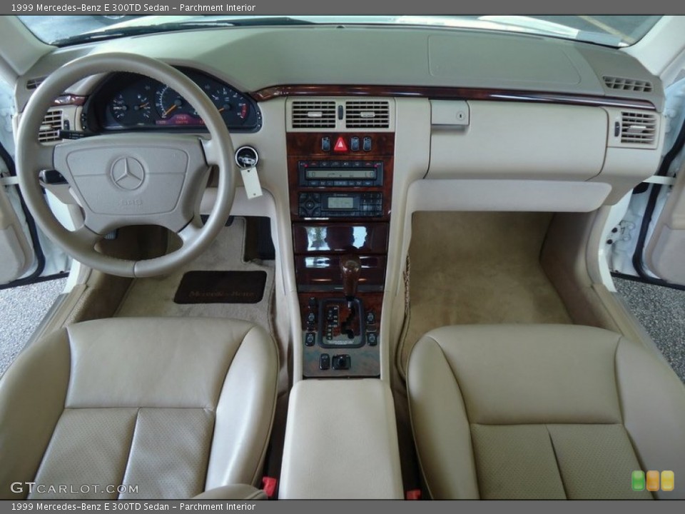 Parchment Interior Dashboard for the 1999 Mercedes-Benz E 300TD Sedan #88623211