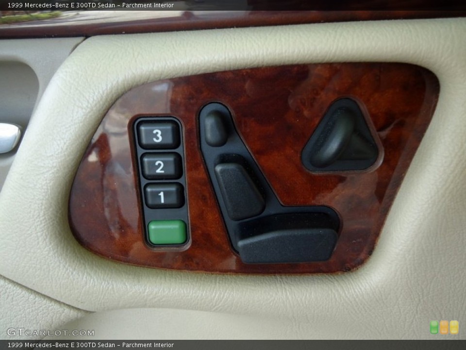 Parchment Interior Controls for the 1999 Mercedes-Benz E 300TD Sedan #88623253