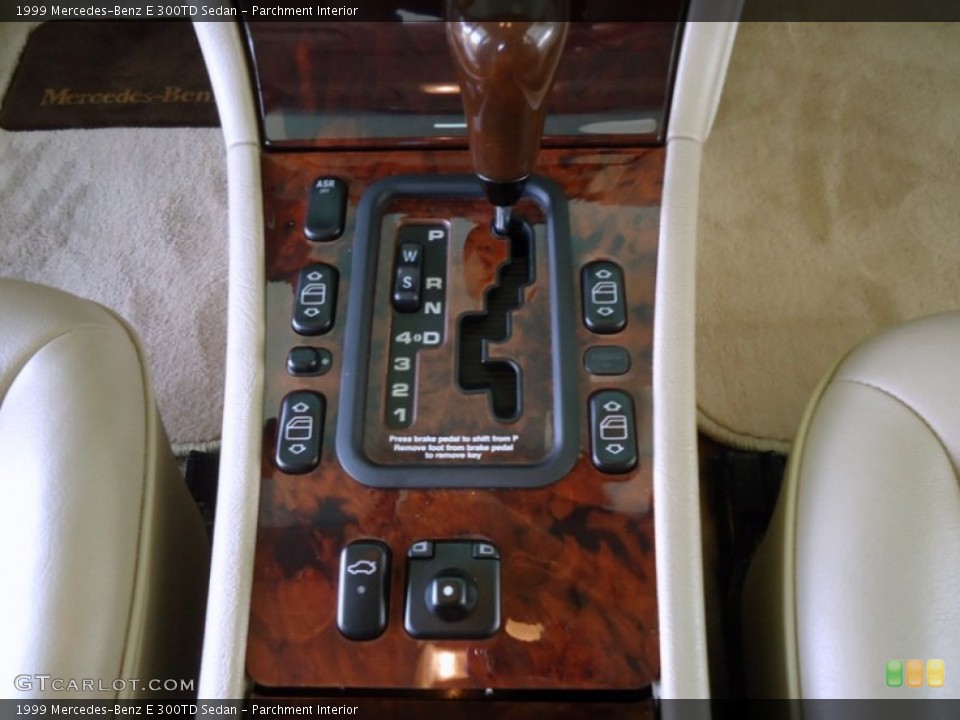 Parchment Interior Transmission for the 1999 Mercedes-Benz E 300TD Sedan #88623601