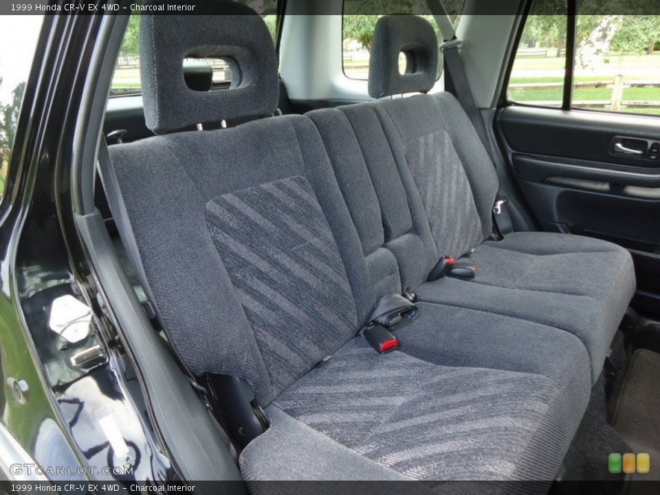 Charcoal Interior Rear Seat for the 1999 Honda CR-V EX 4WD #88623703
